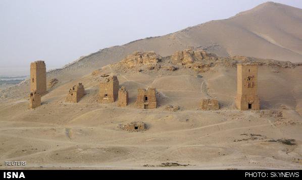 داعش مقبره‌های طبقه‌ای پالمیرا را نیز تخریب کرد
