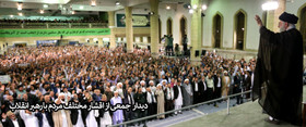 هزاران نفر از اقشار مختلف مردم با رهبر معظم انقلاب اسلامی دیدار کردند