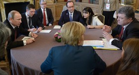 نشست رهبران فرانسه، آلمان، روسیه و اوکراین