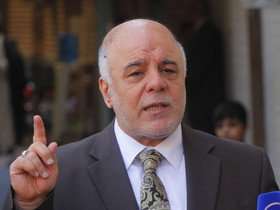 استقبال حیدر العبادی از موضع اتحادیه عرب در محکومیت مداخله ترکیه در عراق
