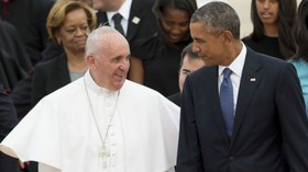 قدردانی اوباما از میانجی‌گری پاپ بین آمریکا و کوبا