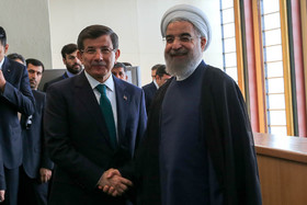 روابط روحانی: تهران - آنکارا باید در همه زمینه ها و به نفع دو ملت توسعه یابد