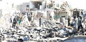 شهادت 10 عضو یک خانواده یمنی در حمله پهپاد عربستانی/ورود دومین گروه نیروهای بحرینی به عدن