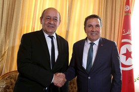 فرانسه و تونس توافق همکاری نظامی امضا کردند