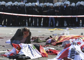 اعتراض به انفجارهای آنکارا در اروپا/ اعلام سه روز عزای عمومی در ترکیه
