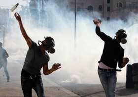 برگزاری تظاهرات گسترده "روز خشم" در مناطق مختلف فلسطین