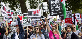 تظاهرات گسترده در اروپا و استرالیا در حمایت از فلسطین