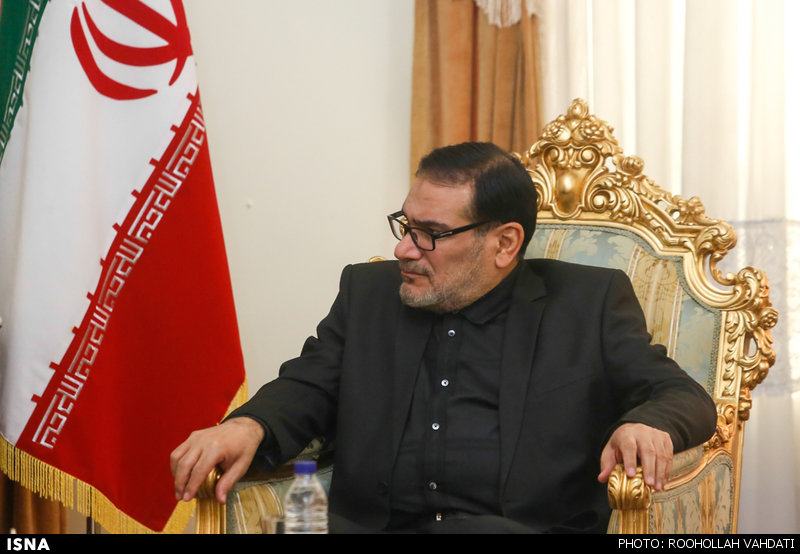 دیدار نیچروان بارزانی، نخست وزیر اقلیم کردستان عراق با علی شمخانی