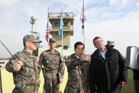 کارتر: ائتلاف، درباره استقرار سپر موشکی آمریکا در کره‌جنوبی تصمیم می‌گیرد
