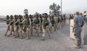 پایان دوره آموزش نظامی 4800 سرباز عراقی توسط آمریکا