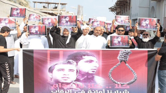 تظاهرات بحرینی‌ها در محکومیت تایید حکم اعدام علیه دو معترض