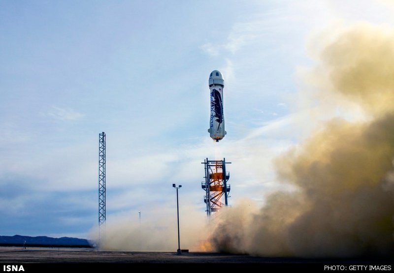 بازیابی موفق موشک فضایی شرکت بلو اوریجین برای نخستین بار