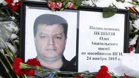 ترکیه جسد خلبان روس را به مسکو تحویل داد
