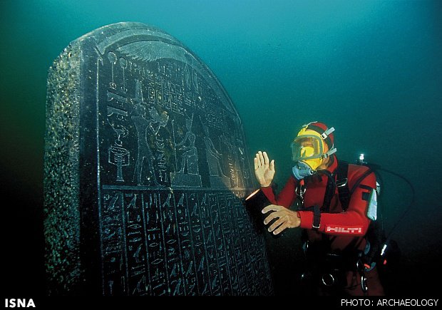نمایش گنج‌های زیرآبی مصر در موزه انگلیس