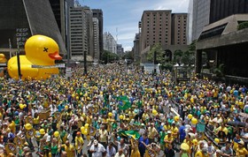 تظاهرات گسترده در برزیل علیه رئیس‌جمهور