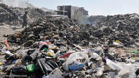 بحران زباله لبنان