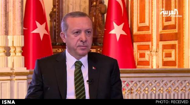 اردوغان: شبه نظامیان کرد از تسلیحات غربی استفاده می‌کنند