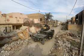 پیشروی نیروهای عراقی در الانبار و حرکت به سوی فلوجه
