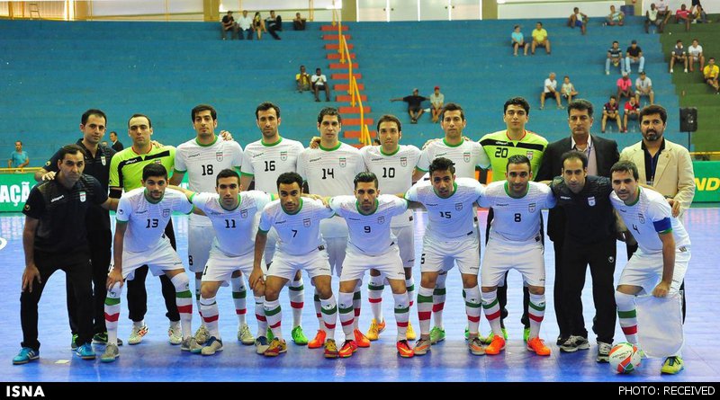 پیروزی ملی‌پوشان فوتسال ایران در نخستین بازی جام ملتها