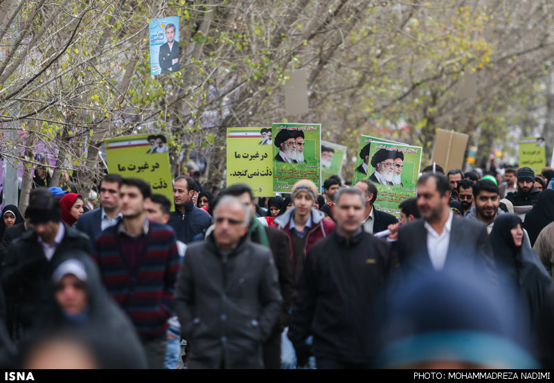 برگزاری راهپیمایی ۲۲ بهمن در گلستان