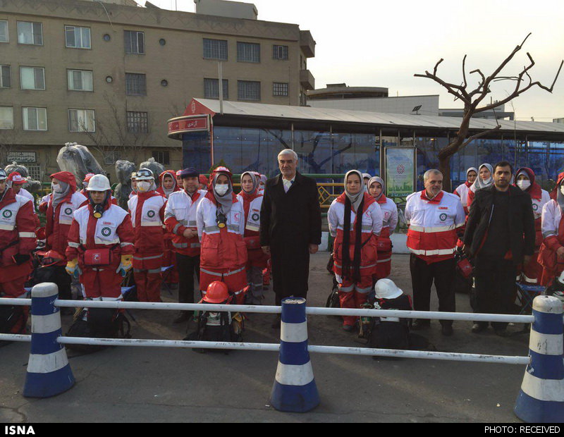خدمت‌رسانی امدادگران هلال احمر به 2111 نفر در مسیر راهپیمایی 22 بهمن تهران