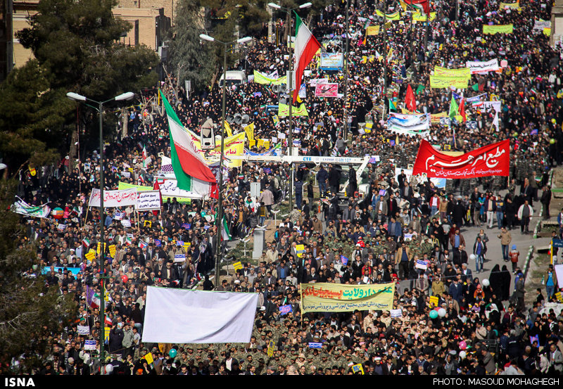 بازتاب برگزاری راهپیمایی 22 بهمن در رسانه‌های خارجی