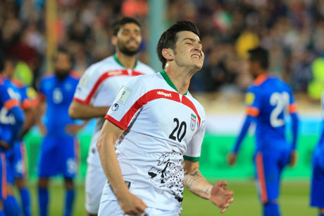 دیدار تیم‌های ملی فوتبال ایران و هند