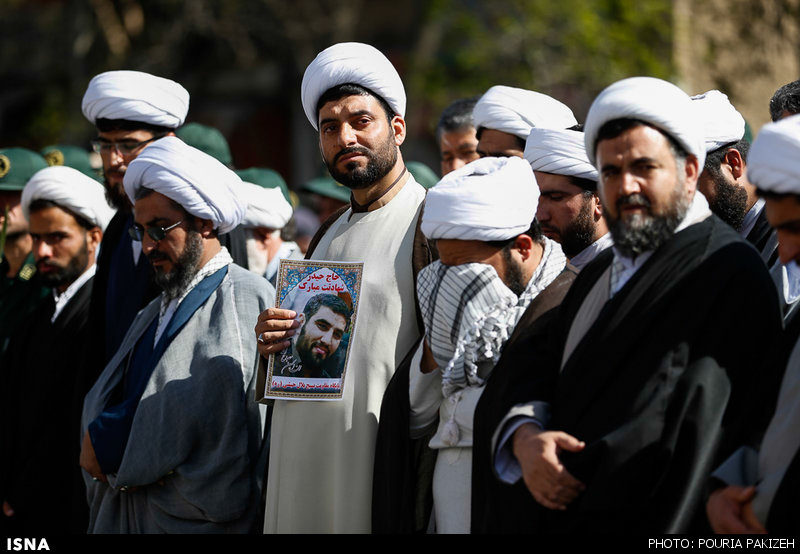 تشییع پیکر شهید مدافع حرم «حیدر ابراهیمخانی» - ملایر