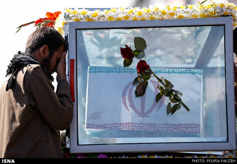 تشییع پیکر شهید مدافع حرم «حیدر ابراهیمخانی» - ملایر