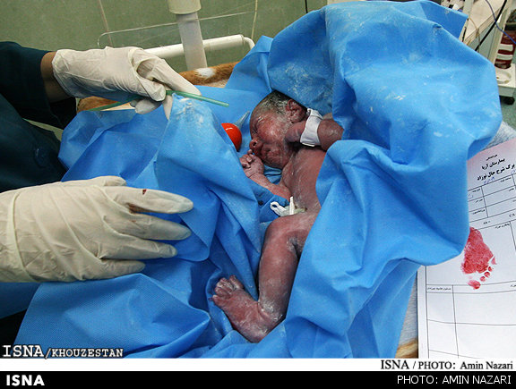 تولد نوزاد نارس در آمبولانس
