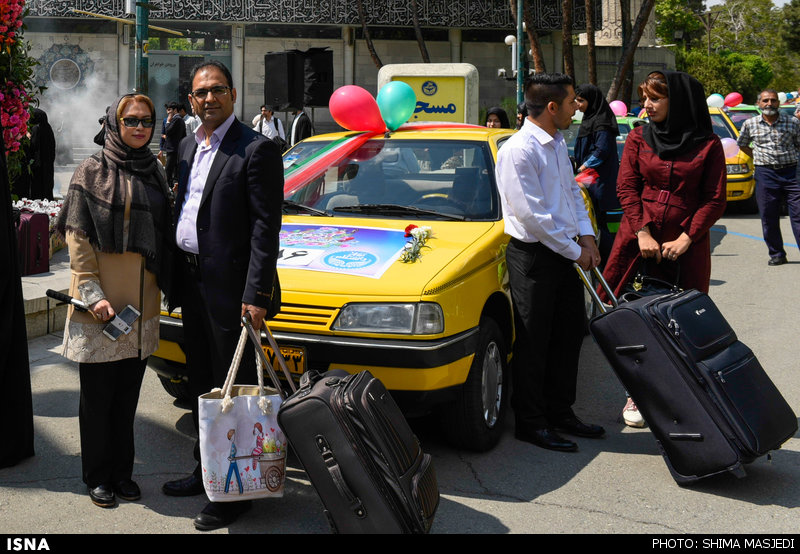 مراسم جشن ازدواج دانشجویی270 زوج دانشجوی دانشگاه تهران