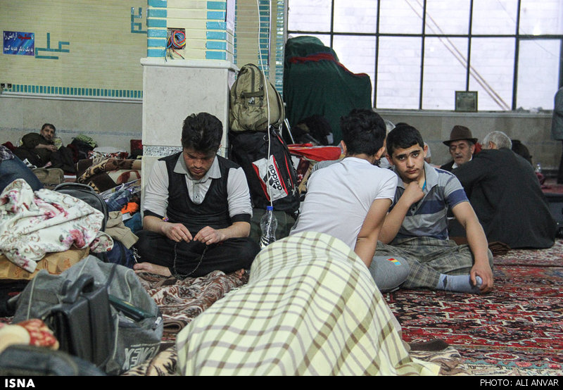 آیین معنوی اعتکاف در اردبیل
