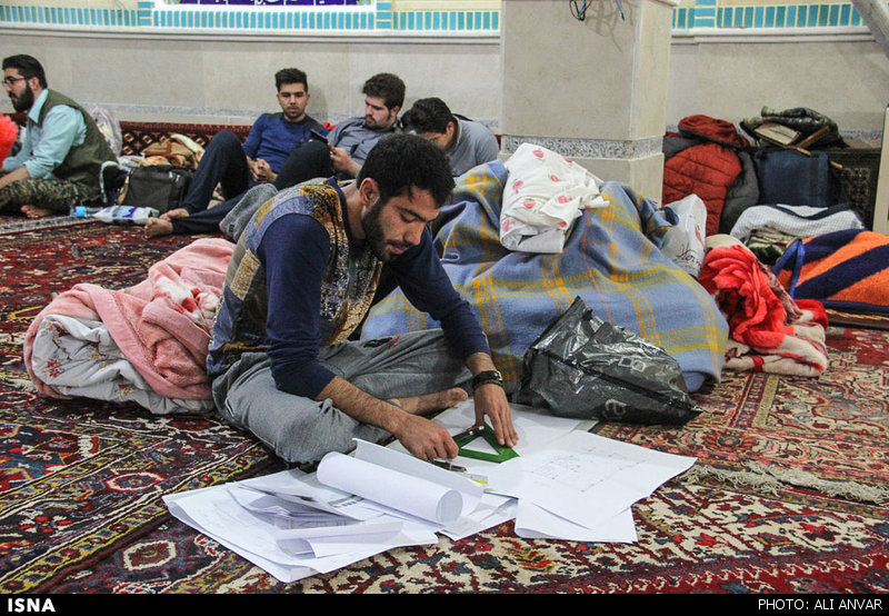 آیین معنوی اعتکاف در اردبیل