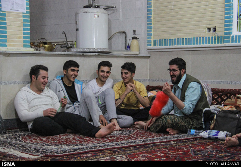 آیین معنوی اعتکاف در اردبیل