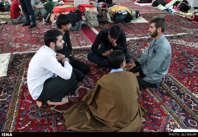آیین معنوی اعتکاف در اردبیل