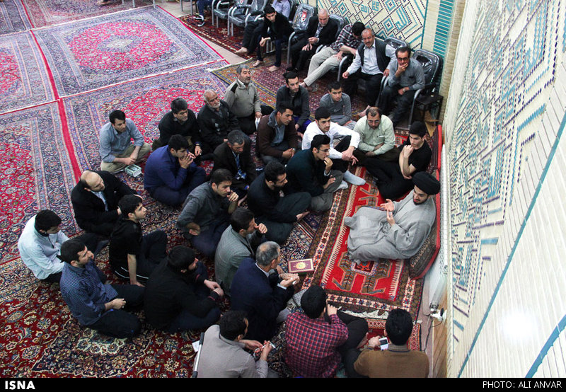 آیین معنوی اعتکاف در اردبیل