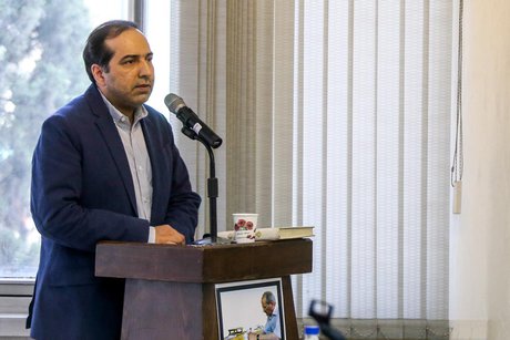 سخنرانی حسین انتظامی - معاون مطبوعاتی وزارت ارشاد در مراسم سالگرد استاد حسین قندی