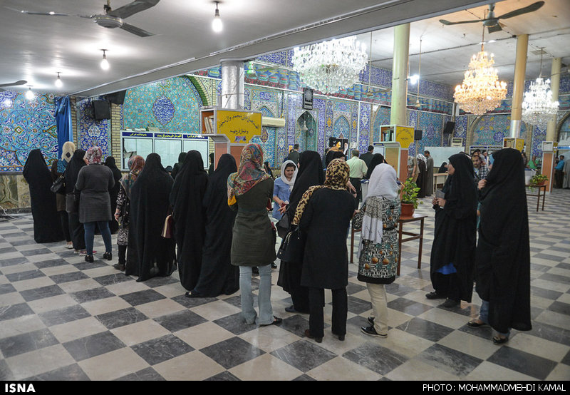 مرحله دوم انتخابات مجلس در حوزه های رایگیری اهواز