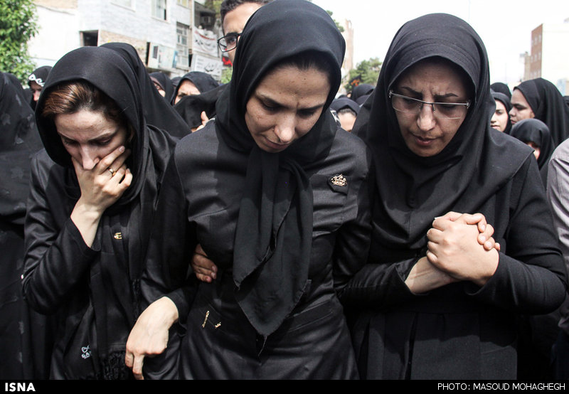تشییع پیکر شهید محمد پازوکی طرودی - سمنان