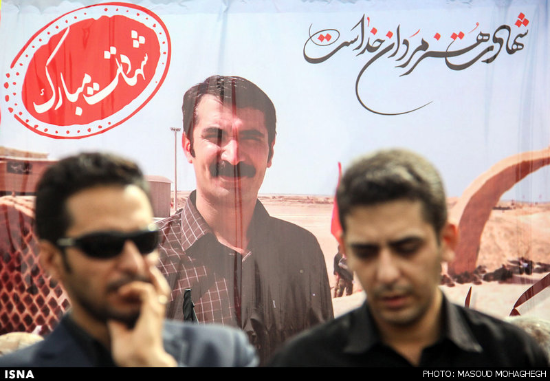 تشییع پیکر شهید محمد پازوکی طرودی - سمنان