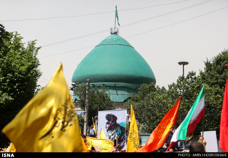 مراسم تشییع پیکر شهید دریادار پاسدار محمد ناظری