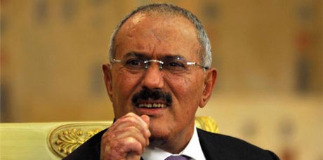 درخواست عبدالله صالح از یمنی‌ها برای ادامه جنگ با عربستان