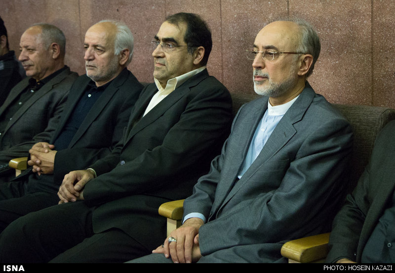 مراسم ختم همسر شهید بابایی