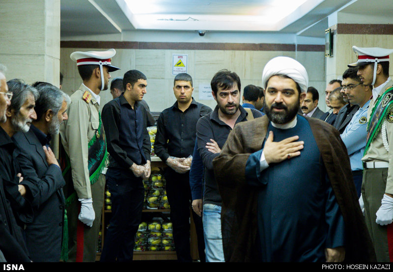 مراسم ختم همسر شهید بابایی
