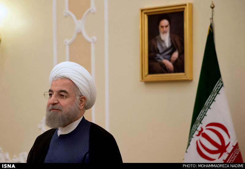 دیدار ''پاولو کلیمکین'' وزیر خارجه اوکراین با حسن روحانی رییس جمهوری