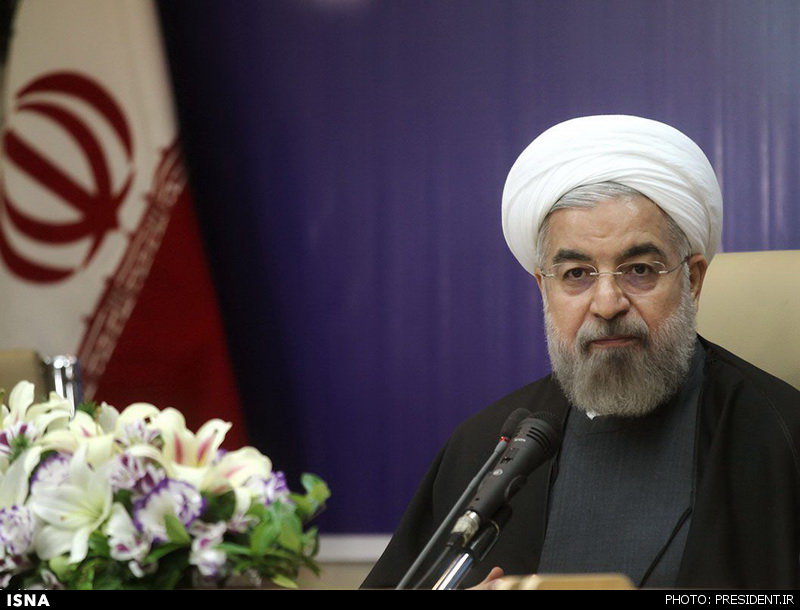 روحانی: باید به افکار عمومی ملت‌ها و دولت‌ها احترام گذاشت
