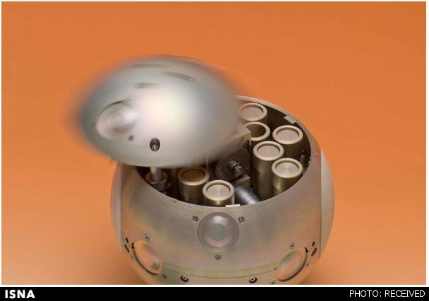 طراحی توپ فضایی برای بازگرداندن نمونه از مریخ 1