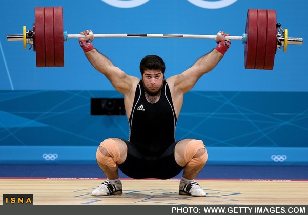 نصیرشلال سومین وزنه بردار اوت کرده ایران در مسابقات جهانی