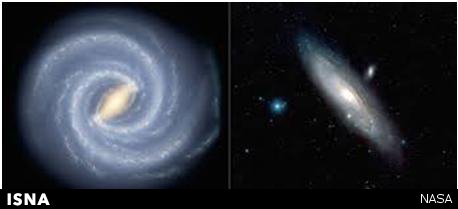 اندازه‌گیری دقیق جرم کهکشان‌های «راه شیری» و «آندرومدا»