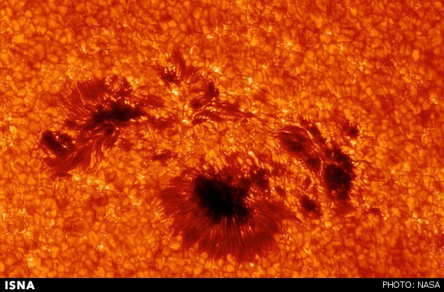 ثبت بهترین تصاویر تاکنون از جرقه نیرومند خورشیدی 1